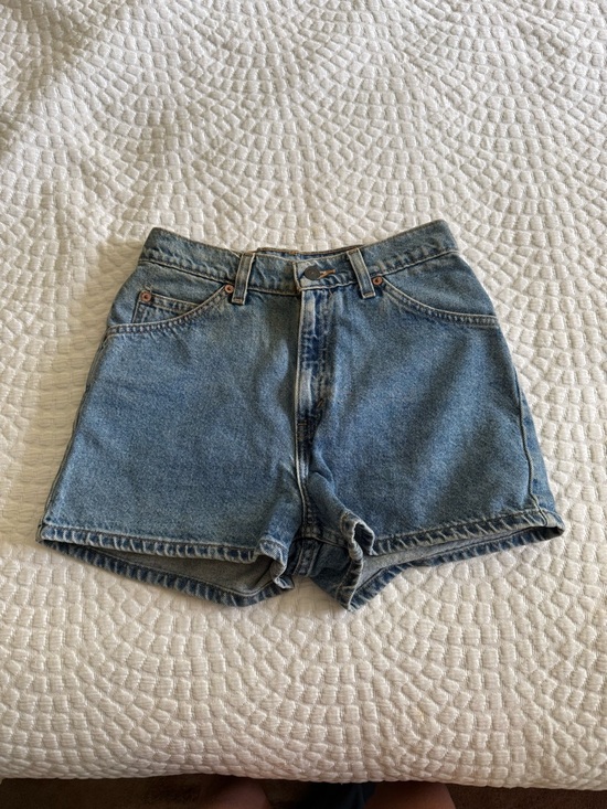 Levi's Denim - Levi's Vintage-Style Blue Denim Jean Shorts
